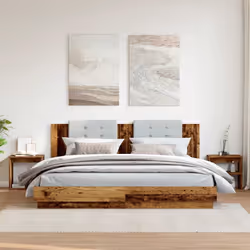 VidaXL 856527 Table de nuit et table de chevet Bois
