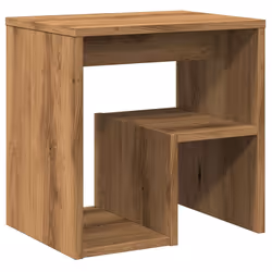 VidaXL 856529 Table de nuit et table de chevet Chêne - Vue supplémentaire 4