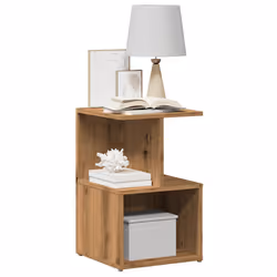 VidaXL 856533 Table de nuit et table de chevet Chêne