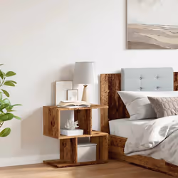 VidaXL 856535 Table de nuit et table de chevet Bois