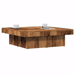Détendez-vous et profitez du bon temps avec la famille et les amis autour de cette table basse ! Matériau stable et durable : ...