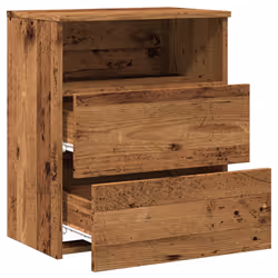 VidaXL 856564 Table de nuit et table de chevet Bois - Vue supplémentaire 8