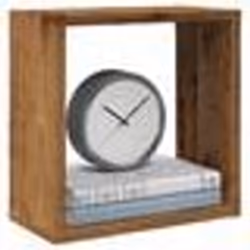 vidaXL Étagères cube murales 6 pcs vieux bois 30x15x30 cm stockage en forme de cube organisateur en forme de cube étagère 856 ...