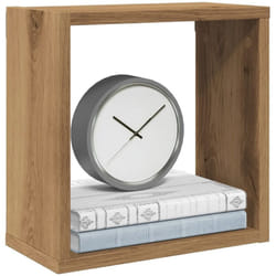Tagères cube murales 4 pcs chêne artisanal bois d'ingénierie Vidaxl
