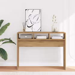 Découvrez cette table console agréable non seulement pour son apparence, mais aussi pour sa fonctionnalité.Matériau haute de  ...