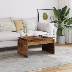 Cette table basse simple est un supplément intemporel à votre décoration intérieure existante ! Matériau pratique : le bois d ...