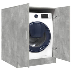 Vidaxl - Meuble pour machine à laver Gris béton 70,5x71,5x91,5 cm