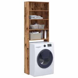 Avec ce meuble pour lave-linge, vous pouvez créer et utiliser de manière optimale un espace de rangement supplémentaire dans  ...
