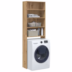 Avec ce meuble pour lave-linge, vous pouvez créer et utiliser de manière optimale un espace de rangement supplémentaire dans ...