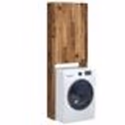 vidaXL Meuble pour machine à laver vieux bois 64x25,5x190 cm