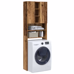 Avec ce meuble pour lave-linge, vous pouvez créer et utiliser de manière optimale un espace de rangement supplémentaire dans ...