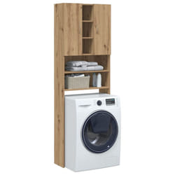 Vidaxl - Meuble pour machine à laver chêne artisanal 64x25,5x190 cm
