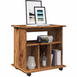 Cette armoire à roulettes est facile à déplacer et offre un grand espace de rangement, ce qui est pratique pour votre vie et ...