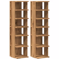 Avec cette armoire à chaussures, vous n'aurez plus à être dérangé par l'encombrement des chaussures dans votre maison. Matéri ...