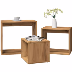 Ces tables gigognes sont l'alternative parfaite pour les petits appartements ou partout où l'espace est un peu limité. Le des ...