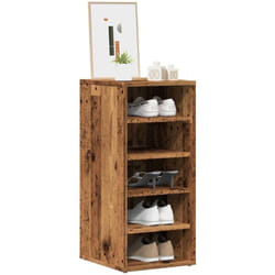 Vidaxl - Armoire à chaussures vieux bois 32x35x70 cm bois d'ingénierie