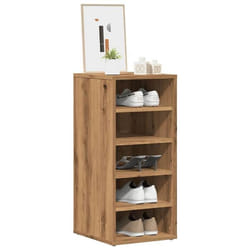 vidaXL Armoires à chaussures 2 pcs chêne artisanal bois d'ingénierie