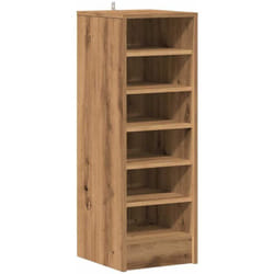 Vidaxl - Armoire à chaussures chêne artisanal 32x35x92cm bois ingénierie