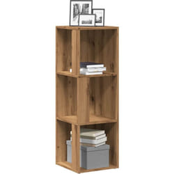 vidaXL Armoire d'angle chêne artisanal 33x33x100 cm bois d'ingénierie