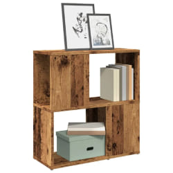 vidaXL Bibliothèque vieux bois 60x24x63 cm