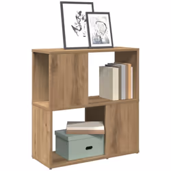 Avec ses 2 niveaux spacieux et son design minimaliste, cette armoire à livres se veut un supplément décoratif et pratique à v ...