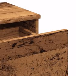 VidaXL 856748 Table de nuit et table de chevet Bois - Vue supplémentaire 8