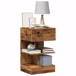 VidaXL 856749 Table de nuit et table de chevet Bois