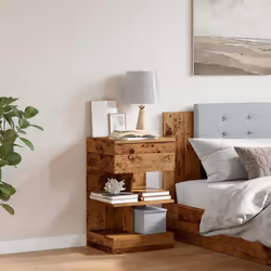 VidaXL 856749 Table de nuit et table de chevet Bois