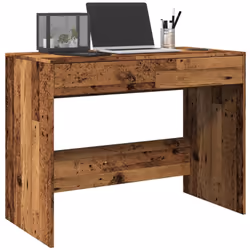 Ce bureau est un excellent choix pour la maison, le bureau, l'école, etc. Matériau stable et durable : le bois d'ingénierie e ...