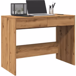 Ce bureau est un excellent choix pour la maison, le bureau, l'école, etc. Matériau stable et durable : le bois d'ingénierie e ...