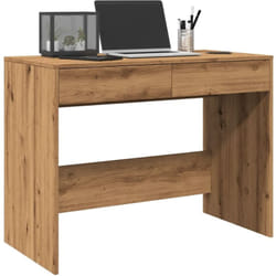 Vidaxl - Bureau chêne artisanal 101x50x76,5 cm bois d'ingénierie