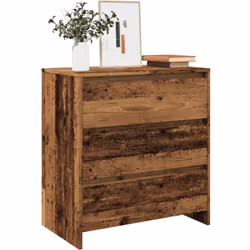 Profitez d’un salon bien rangé avec ce buffet élégant avec grand espace de rangement ! Matériau stable et durable : le bois d ...