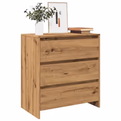 vidaXL Buffet chêne artisanal 70x41x75 cm bois dingénierie meuble de rangement placard meuble dentrée meuble buffet 856779