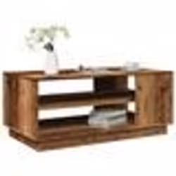 vidaXL Table basse vieux bois 102x55x43 cm bois d'ingénierie