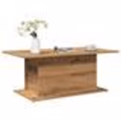 vidaXL Table basse chêne artisanal 102x55,5x40 cm bois d'ingénierie