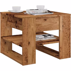 Détendez-vous et profitez du bon temps avec la famille et les amis autour de cette table basse ! Matériau stable et durable : ...