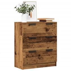 Buffet vieux bois 60x30x70 cm bois d'ingénierie Vidaxl