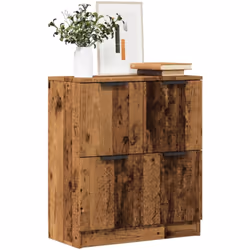 Introduisez un air de charme moderne dans votre intérieur existant avec ce buffet ! Matériau stable et durable : le bois d'in ...