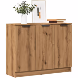 Introduisez un air de charme moderne dans votre intérieur existant avec ce buffet ! Matériau facile à nettoyer : le bois d'in ...