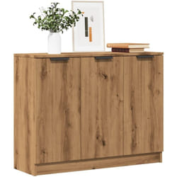 Vidaxl - Buffet chêne artisanal 90,5x30x70 cm bois d'ingénierie