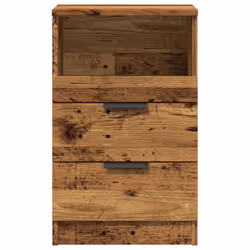 VidaXL 856844 Table de nuit et table de chevet Bois - Vue supplémentaire 5
