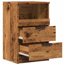 VidaXL 856844 Table de nuit et table de chevet Bois - Vue supplémentaire 8
