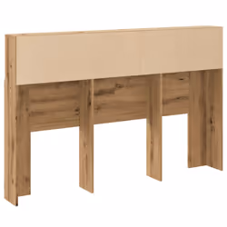 VidaXL 856871 tête de lit et pied de lit Chêne - Vue supplémentaire 6