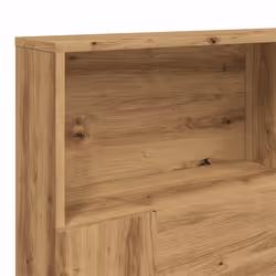 VidaXL 856871 tête de lit et pied de lit Chêne - Vue supplémentaire 7