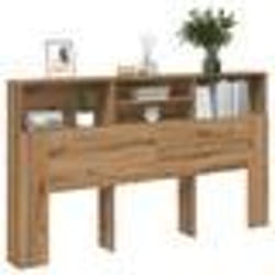 VidaXL 856873 tête de lit et pied de lit Chêne