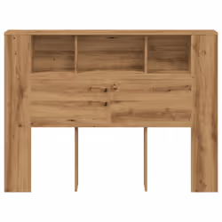 VidaXL 856881 tête de lit et pied de lit Chêne - Vue supplémentaire 4