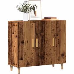 Ce buffet classique est destiné à être un supplément décoratif et pratique à votre maison. Matériau durable : le bois d'ingén ...