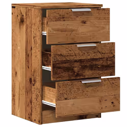 VidaXL 856932 Table de nuit et table de chevet Bois - Vue supplémentaire 8