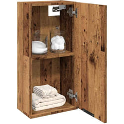 Vidaxl - Armoire de salle de bain murale vieux bois 32x20x67 cm