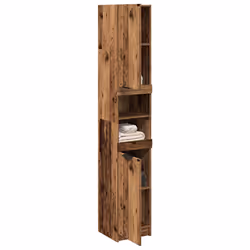 VidaXL 856943 miroir de salle de bain et armoire de rangement pour évier